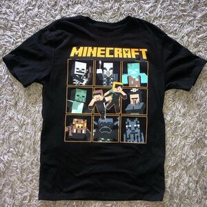 Minecraft Halloween Shirt, Size L, New Without Tags
